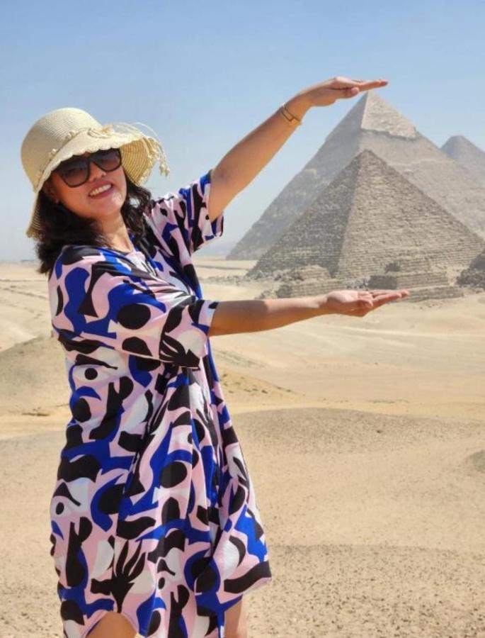 Hotel Pyramid View Gh Kafret el-Gabal Zewnętrze zdjęcie