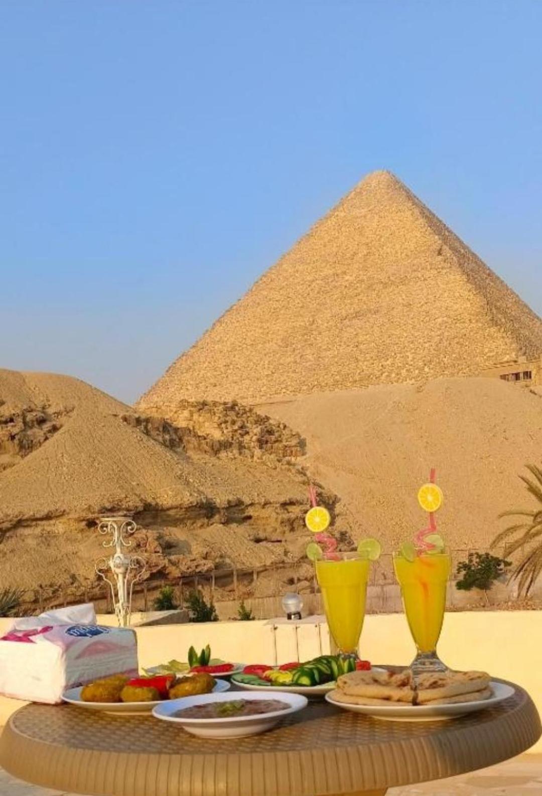 Hotel Pyramid View Gh Kafret el-Gabal Zewnętrze zdjęcie