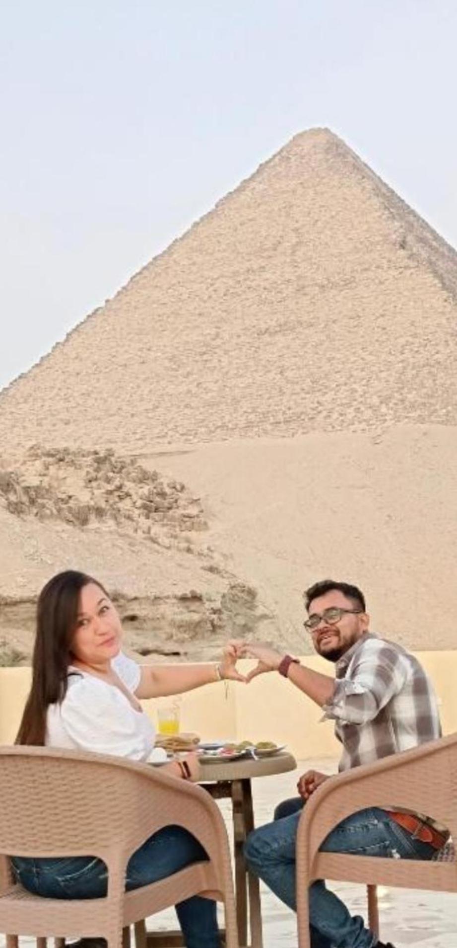 Hotel Pyramid View Gh Kafret el-Gabal Zewnętrze zdjęcie
