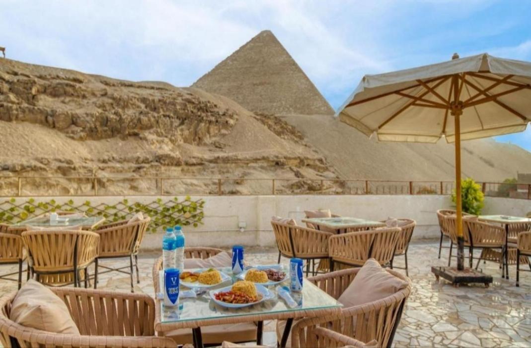 Hotel Pyramid View Gh Kafret el-Gabal Zewnętrze zdjęcie